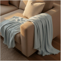 Muslin tæppe \'Dorena\' 130x170cm - Blå