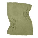 Muslin tæppe \'Dorena\' 130x170cm - Grøn