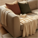 Muslin tæppe \'Dorena\' 130x170cm - Hvid