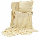 Pudebetræk \'Dorena\' 45x45cm - Hvid