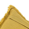 Pudebetræk \'Dorena\' 45x45cm - Gul