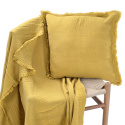 Pudebetræk \'Dorena\' 45x45cm - Gul