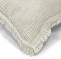 Pudebetræk \'Dorena\' 45x45cm - Grå