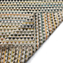 Klude tæppe \'Lindby\' - Multi/gul
