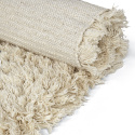 Rya Tæppe \'Fassale Handwoven Wool\' - Beige
