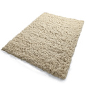 Rya Tæppe \'Fassale Handwoven Wool\' - Beige