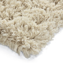 Rya Tæppe \'Fassale Handwoven Wool\' - Beige