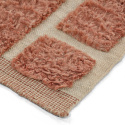 Tæppe \'Leknes Handwoven Wool\' - Terracotta