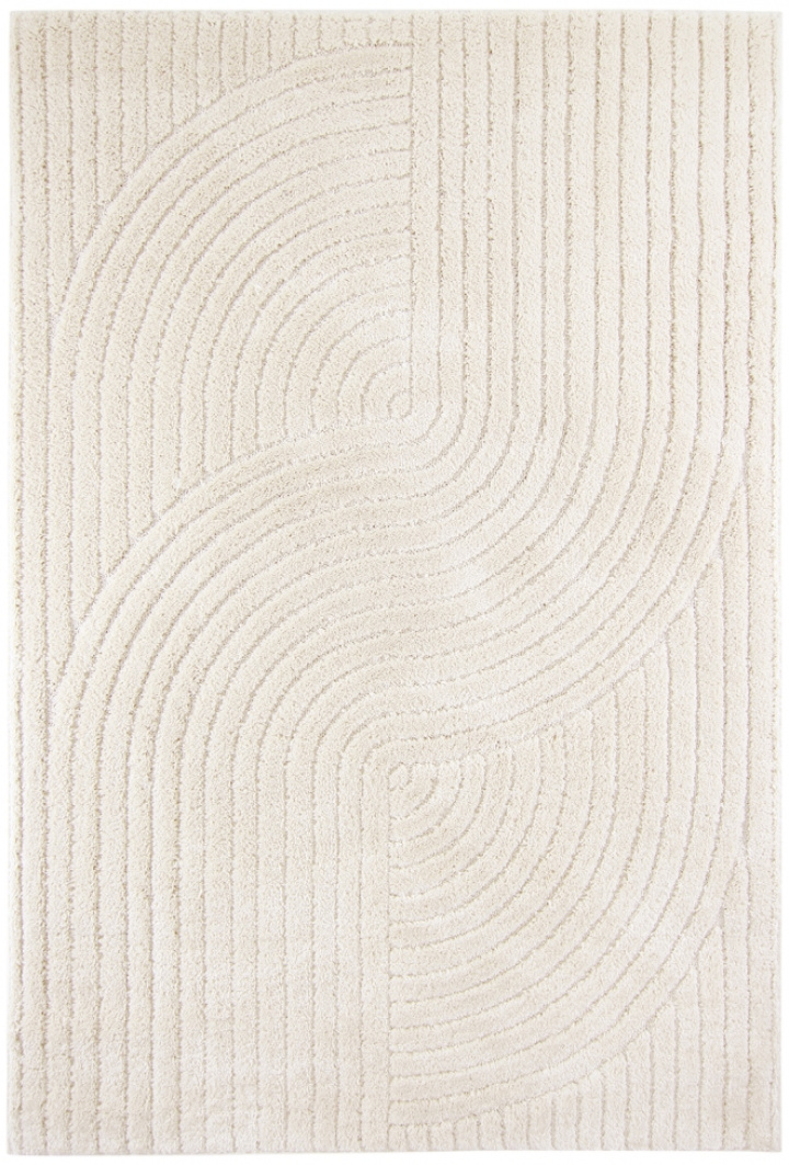 Rya tæppe \'Wendy\' - Hvid i gruppen Indretning / Tæpper / Ryamåtter hos Reforma (V2019)