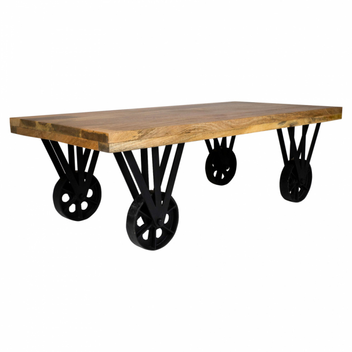 Sofabord Vintage - Natur/Metal i gruppen Møbler / Bord / Sofabord hos Reforma (VAC-9026)