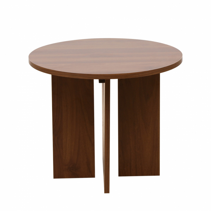 Sofabord \'Créme\' Rundt 55 cm - Valnød i gruppen Møbler / Bord / Sofabord hos Reforma (WD-17-1-walnut)