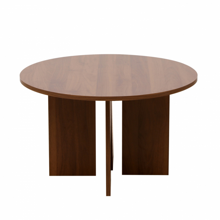 Sofabord \'Créme\' Rundt 75cm - Valnød i gruppen Møbler / Bord / Sofabord hos Reforma (WD-17-2-walnut)