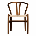 Stol \'Alta\' - Valnød/Beige