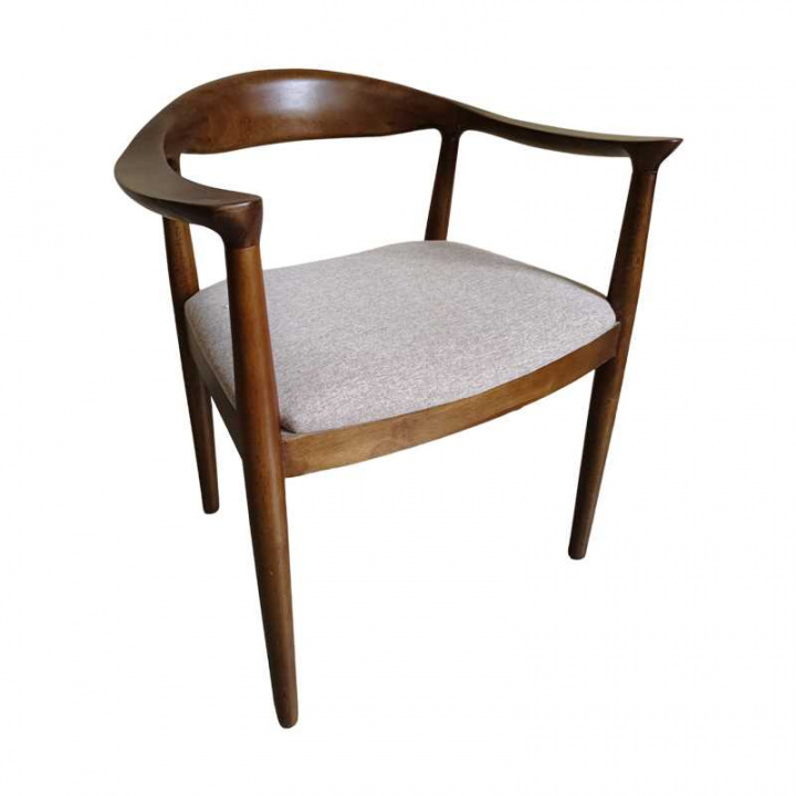 Stol \'Ask\' - Valnød/Grå i gruppen Møbler / Sidde møbler / Stole hos Reforma (WS-8656-Walnut)