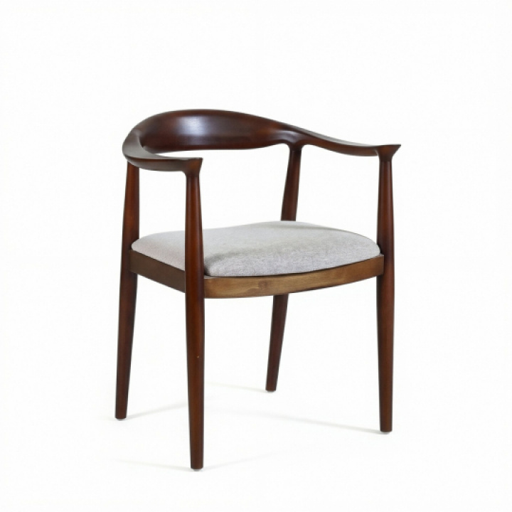 Stol \'Ask\' - Valnød/Grå i gruppen Møbler / Sidde møbler / Stole hos Reforma (WS-8656-Walnut)