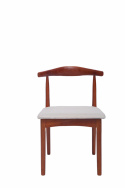 Stol \'Fager\' - Valnød/Beige