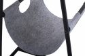 Sidebord \'Tidningsställ\' - Sort/Træ