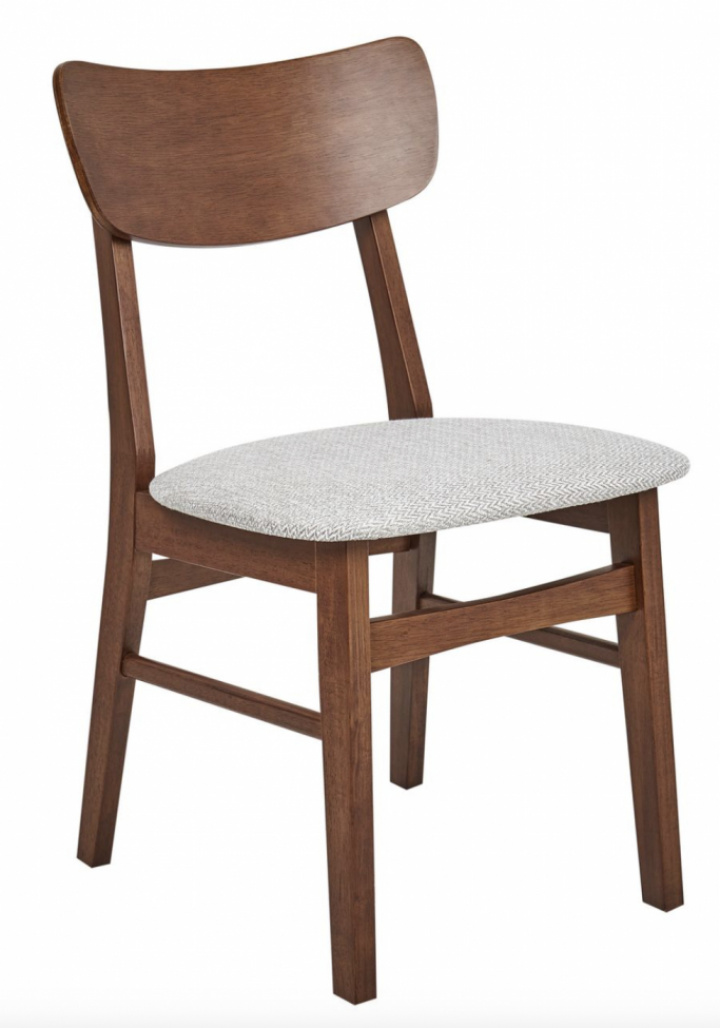 Stol \'Ingarö\' - Valnød/Grå i gruppen Rum hos Reforma (WS-ND001-walnut-grey)