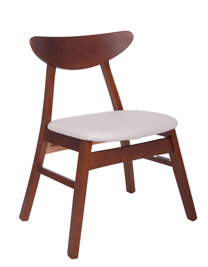 Stol \'Asta\' - Valnød/Hvid i gruppen Møbler / Sidde møbler / Stole hos Reforma (WS-ND007-valnot-vit)