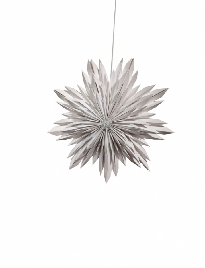 Adventsstjerne \'Oslo\' 65cm - Hvid i gruppen Belysning / Lamper / Julebelysning hos Reforma (WW-advent-star-white-2)