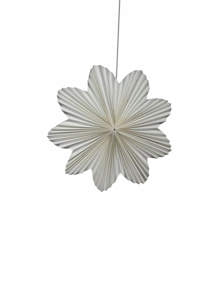 Adventsstjerne \'Daisy\' 60cm - Hvid i gruppen Belysning / Lamper / Julebelysning hos Reforma (WW-advent-star-white)