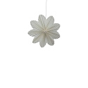 Adventsstjerne \'Daisy\' 60cm - Hvid