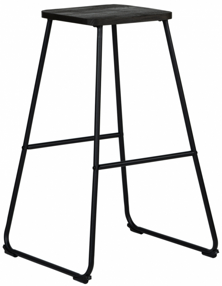 Barstol \'Borås\' - Brun/Sort i gruppen Møbler / Sidde møbler / Barstole hos Reforma (WX-3061HW)