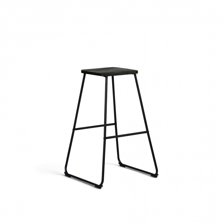 Barstol \'Bor&aring;s\' - Brun/Sort i gruppen Møbler / Sidde møbler / Barstole hos Reforma (WX-3061HW)