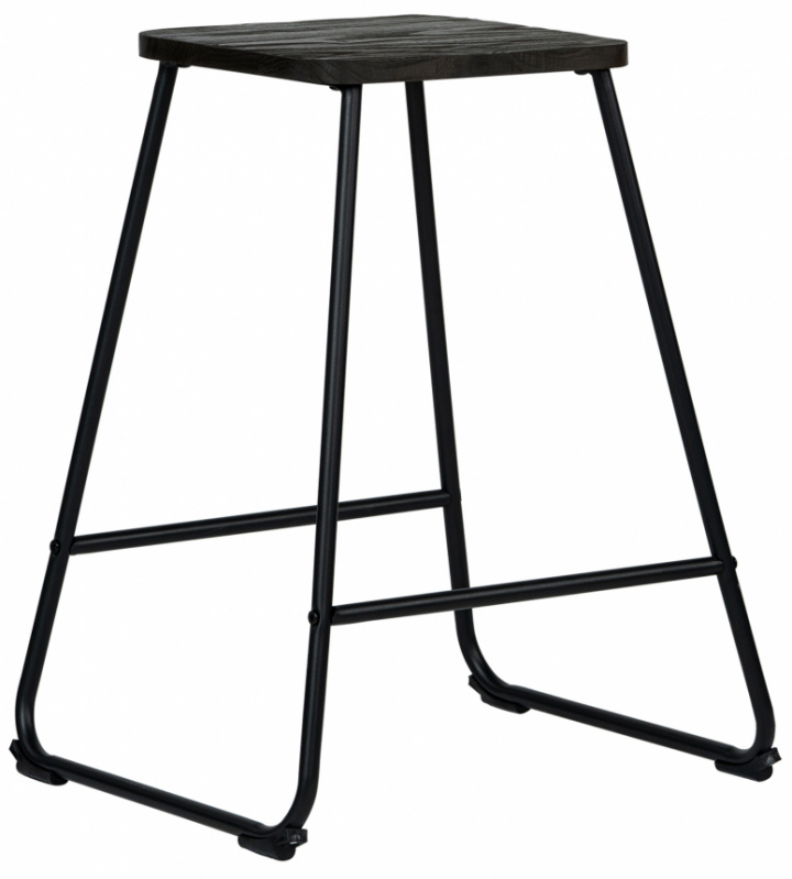 Pall \'Borås\' - Brun/Sort i gruppen Møbler / Sidde møbler / Paller hos Reforma (WX-3061MW)