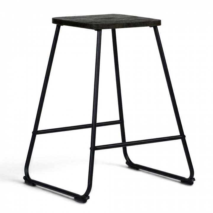 Pall \'Bor&aring;s\' - Brun/Sort i gruppen Møbler / Sidde møbler / Paller hos Reforma (WX-3061MW)