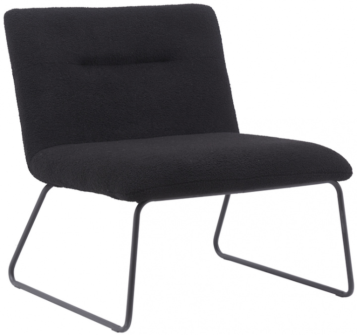 Fåtløj \'Chelsea\' - Sort/Teddy i gruppen Møbler / Sidde møbler / Lænestole hos Reforma (WX-7001-teddy-black)