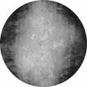 Rund tæppe \'Megara\' 200cm - Grå