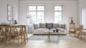 Wilton tæppe \'Denizli\' 80x250cm - Blå