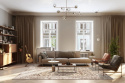 Wilton tæppe \'Denizli\' 80x250cm - Beige