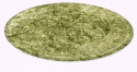 Rund tæppe \'Denizli\' 160cm - Grøn
