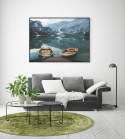 Rund tæppe \'Denizli\' 120cm - Grøn