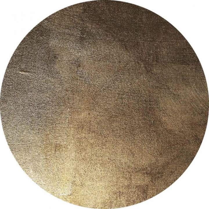 Rund tæppe \'Oristano\' 240cm - Brun i gruppen Indretning / Tæpper / Vævede tæpper hos Reforma (X10116576)