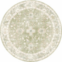 Rund tæppe \'Gombalia\' 160cm - Lysgrøn