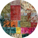 Rundt tæppe \'Ariana\' 120cm - Multi