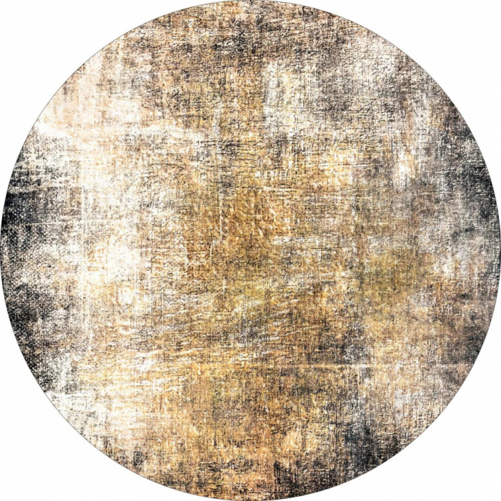 Rundt tæppe \'Florent\' 160cm - Brun i gruppen Indretning / Tæpper hos Reforma (X10117132)