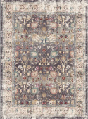 Wilton tæppe \'Bouhjar\' 160x230cm - Grå/Multi