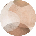 Rund tæppe \'Craon\' 160cm - Multi