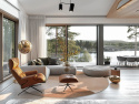 Rund tæppe \'Craon\' 160cm - Multi
