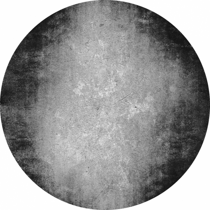 Rund tæppe \'Megara\' 120cm - Grå i gruppen Indretning / Tæpper / Vævede tæpper hos Reforma (X10117978)