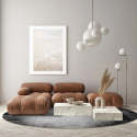 Rund tæppe \'Megara\' 120cm - Grå
