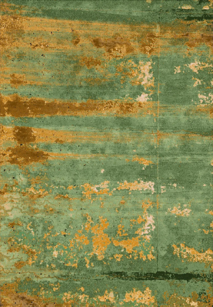 Wilton tæppe \'Domont\' 80x250cm - Grøn i gruppen Indretning / Tæpper / Vævede tæpper hos Reforma (X10118013)