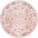 Rund tæppe \'Gombalia\' 240cm - Rosa