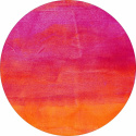 Rund tæppe \'Moura\' 160cm - Multi