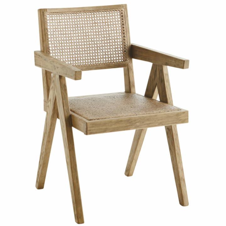 Stol \'Wooden rattan\' - Natur i gruppen Møbler / Sidde møbler / Stole hos Reforma (XMS-CB2824B)