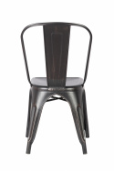 Stol \'Montmartre\' - Sort/Patina
